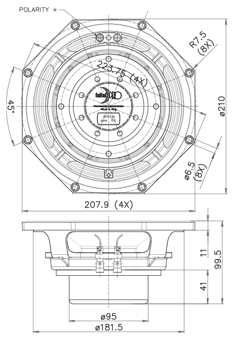 Faital Pro 8PR320-8