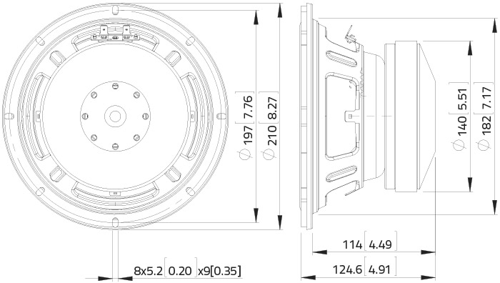 Lavoce SSF082.00L-8