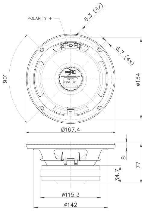 Faital Pro 6FE200-8