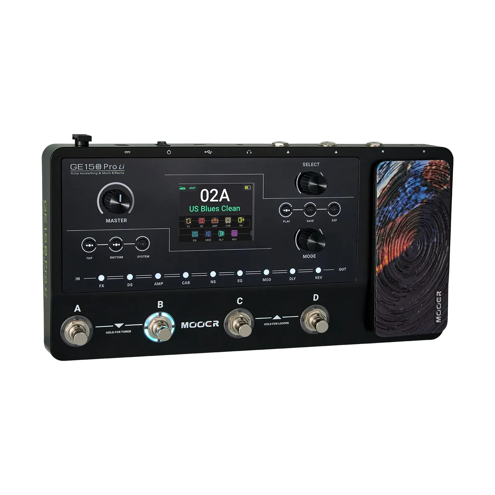 Mooer GE150-Pro-Li-BK