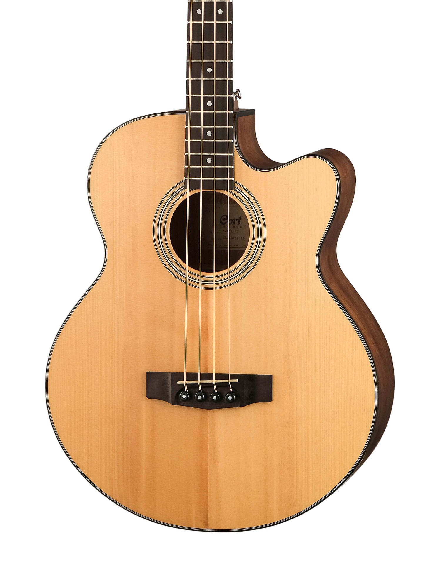 Cort SJB5F NS-WBAG Acoustic Bass Series