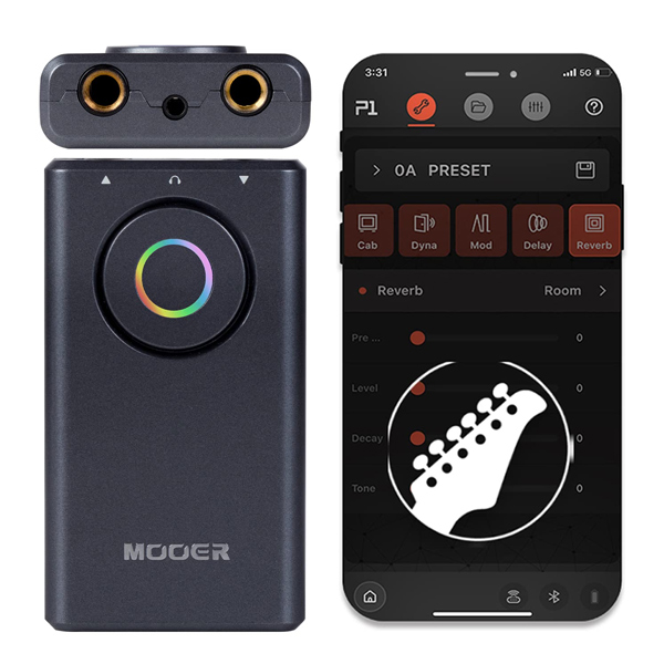 Mooer Prime P1 Intelligent Pedal GY