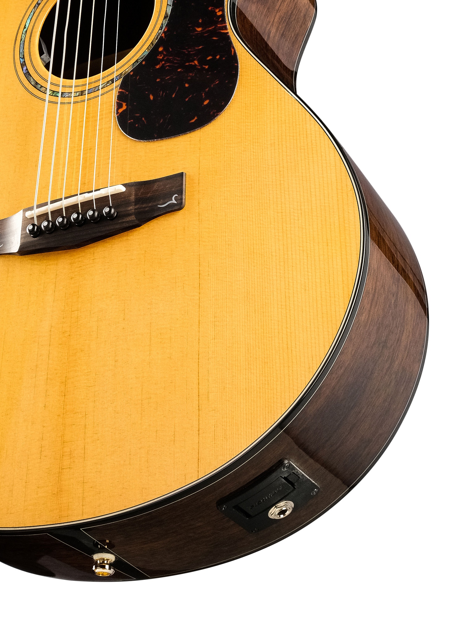 Cort Gold-MC6-Ovangkol-WCASE-NAT Gold Series